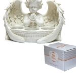 Portavelas ángel querubín