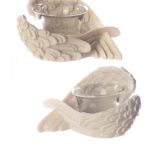 Portavelas alas ángel