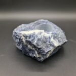 Portavela de piedra sodalita