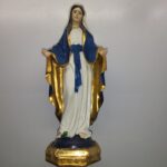 Imagen  Virgen milagrosa de lourdes 30 cm