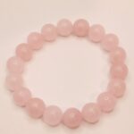 Pulsera cuarzo rosa 8mm
