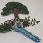 Quemador incienso Dragon azul