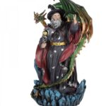 Mago hechicero con Dragon