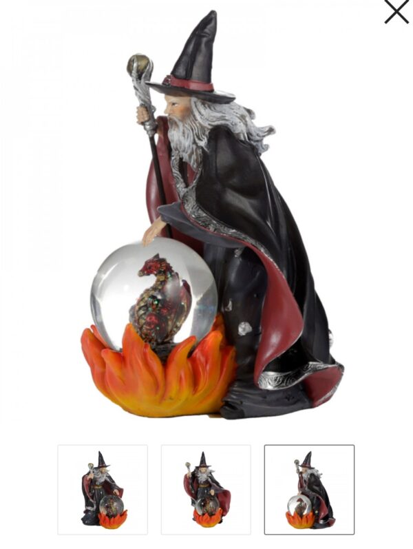 Mago hechicero con Bola de crital - Imagen 2