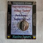 Medalla Talisman de tetagramaton y sant judas Tadeo