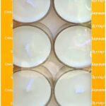 Set de 12 Velas Sandalo