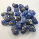 Piedras,Runas Ágata Azul.