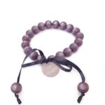 Pulseras 1 Marca Zoe Bombón. 
Lila.
