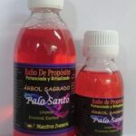 Baño ritual.
palo santo.