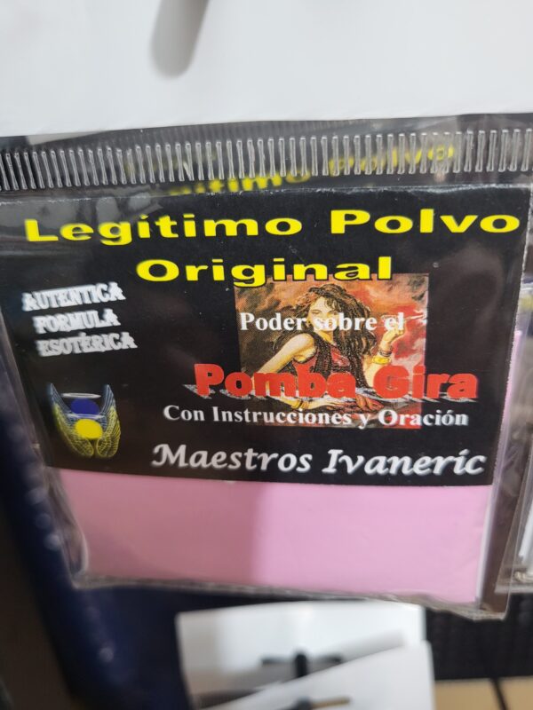 Polvo esotérico 
Bomba gira