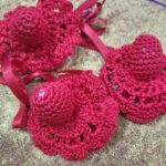 chupetes de punto de gancho
para bebés 
mal de ojo