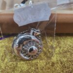 colgante plata
sol y luna