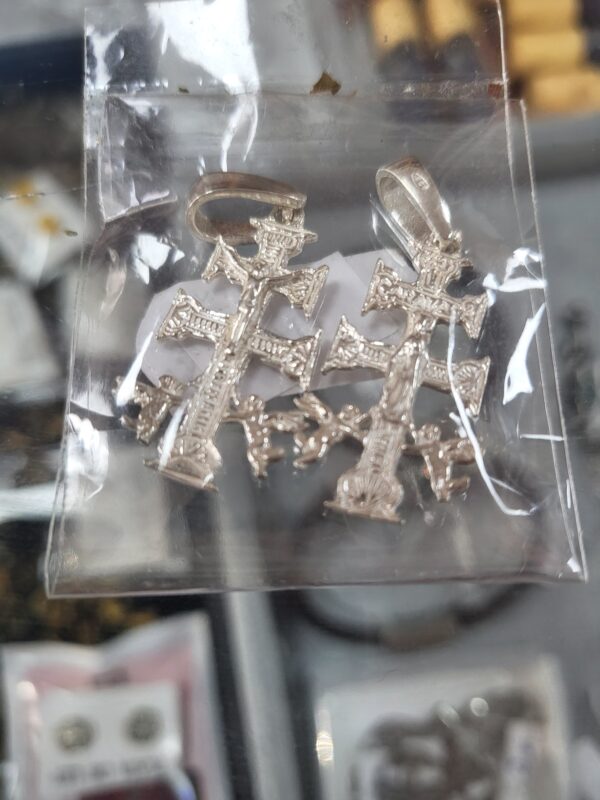 cruz de caravana
plata