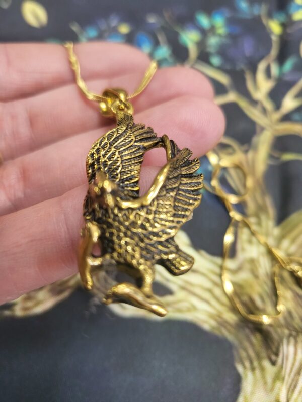 colgante Ave fenix
acero