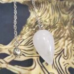 pendulo
cuarzo blanco.