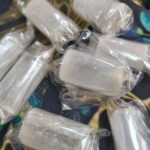 colgante acero
selenita