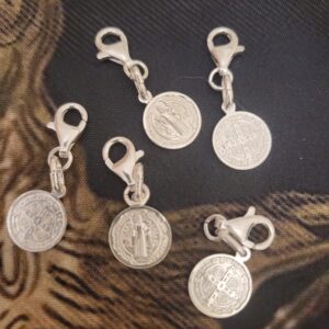 san benito con mosqueton
mini en plata